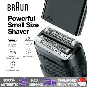 SG Fast Delivery Braun Series X M1012 Shaver shaver for man trimmer for man Mini Rechargeable Mobile Travel Size Wet & Dry