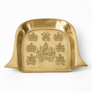 Ashtalakshmi Brass Muram (Mini Soop) for Pooja | Small Brass Moram/Supli for Chhath Puja | Rituals & Return Gifts(Pack of 1 | 2*2 Inches)