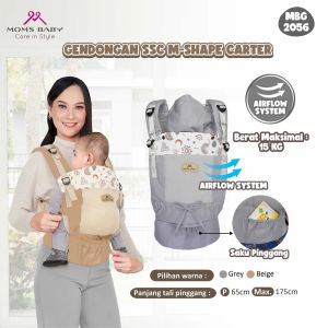 New Mom’s Baby Gendongan Bayi SSC M-Shape Carter -airflow system SNI baby carrier