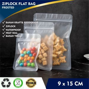 9x15cm 50 pcs Plastik Klip Buram Sachet Buram Pouch I Plastik Ziplock I Kemasan Makanan Aksesoris