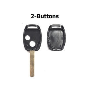 【Ann-Car】Replacement Remote Key Fob Case 2 3 Buttons For Honda Civic Accord Jazz FRV