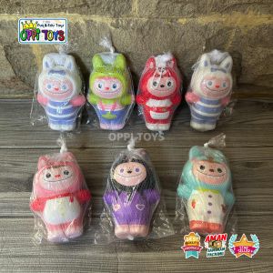 Viral Mainan Squishy Pencet Slowmo Labubu Lucu - Skuisi Labubu Pencet Penghilang Stress
