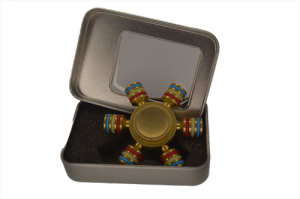 Fidget Spinner Gold Cylinder Special Edition