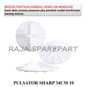 PMCS10 PULSATOR GIGI 10 / PUTARAN BALING-BALING MESIN CUCI / PULSATOR SHARP 34CM 10