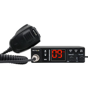 Retevis MB3A MB63A AM FM CB Radio 40 Channels 12V/24V Emergency Channel 9/19 Public Address (PA) Function ASQ/SQ 27Mhz Mobile Radio for Truckers Fishing boats Vans Lorry Long Range