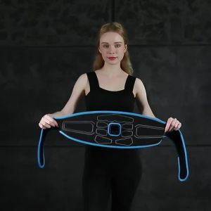 AE Intelligence ems Abdominal Fitness Device Rechargeable Main Unit Lazy Persons Fitness Equipment Electric Abdominal Muscle Massage Belt Waist Slimming and Protection