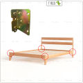 T Rex DIY Bed Panel Joint Hinge Bracket For Wood Panel Frame / Solid Bed Hinge Bracket / Sambung Bingkai Katil Kayu. 