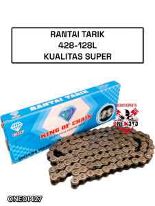 Orimoto- RANTAI TARIK MOTORCYCLE CHAIN 428-104L 106L 110L 112L 120L 128L KUALITAS SUPER
