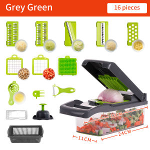 Multifunction Slicer Vegetable Food Chopper Grinder Onion Slicer Graters and Cutter Pemotong Sayur Parut Sayur Alat Pemotong Hiris