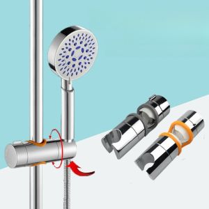 ส่งไวจากไทย ที่แขวนฝักบัวขนาด18-25มม. อะไหล่ราวฝักบัวทำจากสแตนเลส304และABS
