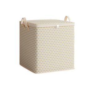 INVADER with Handle Clothes Storage Bins Clothes Organizer Foldable Wardrobe Sorting Storage Bucket Portable Large Capacity Quilt Storage Bag for Home