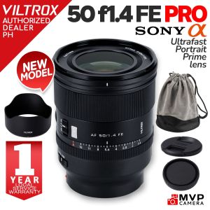 VILTROX AF 50mm f1.4 PRO Sony FE Fullframe Emount E-mount Lens MVP CAMERA