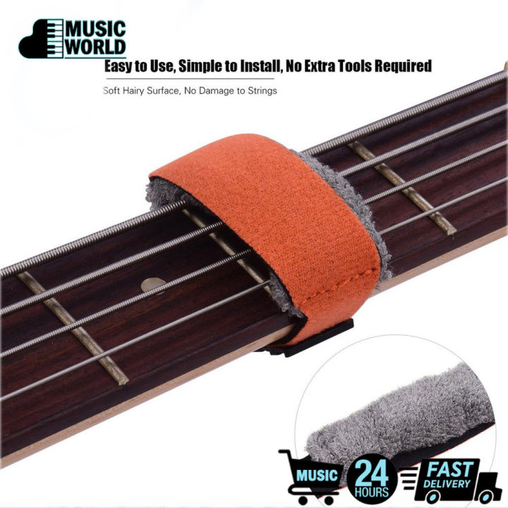 Guitar Fret Wraps Strings Mute Muter Fretboard Muting Wraps for 6 7