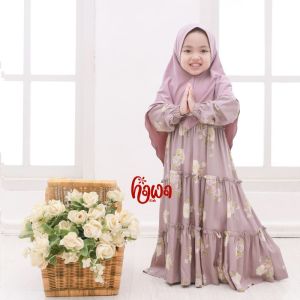 Kids girl clothing muslim wear dresses Jubah muslim wear dress for girl kids  Muslim fashion Pakaian Muslim budak perempuan terkini jubah kanak kanak