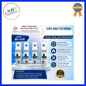 Cầu dao tự động 1pha MCB Panasonic BBD1161CNV/BBD1251CNV/BBD1321CNV