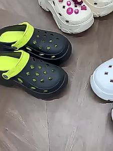 [Free Shipping] Cute Closed-Toe Non-Slip High-Heeled Clogs For Women New Summer Outdoor Platform Thick-Soled Beach Sandals