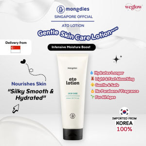 Mongdies Ato Lotion (240ml) - Korean Moms’ #1 Choice for Baby Kids & Family Skincare
