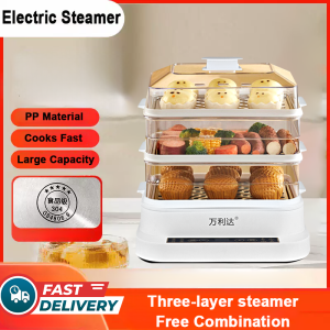 32L Food steamer steamer cooker steamer stainless steel food steamer electric steamer electric stemer electric steamer 蒸锅 蒸锅蒸笼电