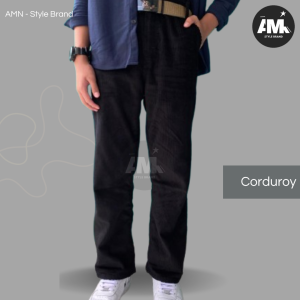 Celana Panjang Corduroy Pria Oversize Gombrong / Celana Corduroy Laki Laki baggy panst gombrang Korean Style