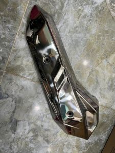 Ốp pô inox sáng bóng xe Airblade AB đời 2020 2021 2022