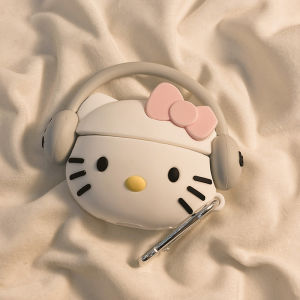CrashStar Cute Cartoon Cat Silicone Soft AirPods Case For AirPods 1 2 3 AirPods Pro 2 4 InPods 12 i12 Wireless Bluetooth Headset Headphones Earphone Shockproof Casing Cover Hot Sale