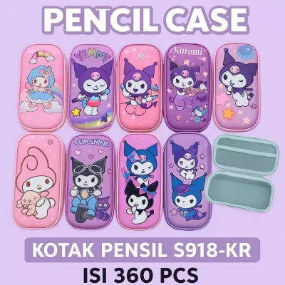 BELLA | TEMPAT KOTAK PENSIL 3D ANAK SEKOLAH KARAKTER PEN PENCIL CASE 3D TIMBUL BAHAN EVA ANTI AIR BOY GIRL