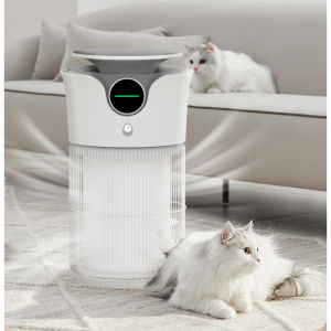 Air Purifier Home Air Purifier Room Pet Air Purifier High-Airflow Suction for Pet Hair Silent Energy-saving