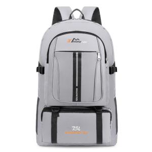 Korean version Large Capacity Backpack Mens Travel Bag Womens Outdoor Hiking Luggage Bag Travel Large Backpack Schoolbag Oversized Lightweight #B49