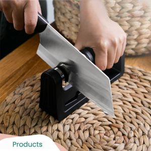 Asahan Pisau Alat Pengasah Pisau & Gunting 4 Kepala Asah Knife Sharperner