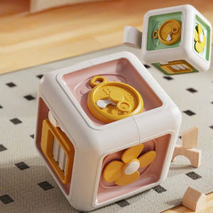 Hộp đồ chơi đa năng Busy Rubik - Đồ chơi hộp bận rộn Montessori Giáo Dục Sớm Phát Triền Trí Não Cho Bé Từ 0- 3Tuổi