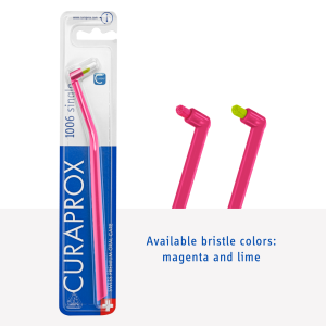 Curaprox Single Tuft Toothbrush CS 1006 bristles for braces ortho and gum care