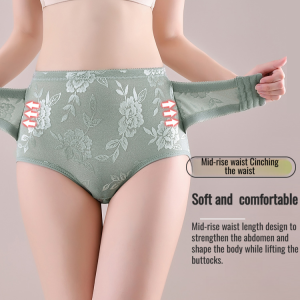 Breathable comfortable antibacterial buttock tightening panties