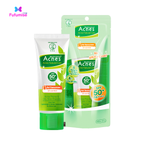 FUFUMISE | ACNES Natural Care Oil Control Gel Sunscreen SPF 50+ PA++++ - 30 gr | Sunscreen Wajah