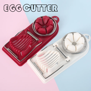 [Same Day Ship] Stainless Steel Multifunctional Fruite Egg Cutter Cutting Egg Slicers Wire Kitchen Accessories