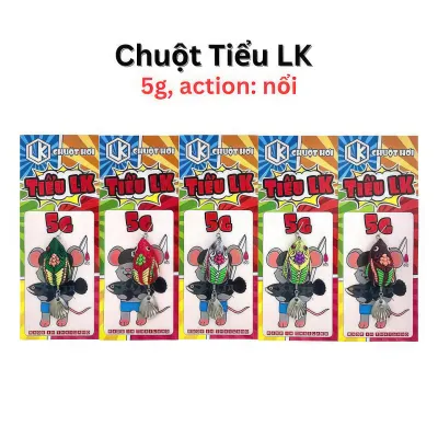 [LK HÒA] MỒI CÂU LURE CHUỘT LK HÒA - NHÁI HƠI CHUYÊN CÂU LURE CHUỘT LK HÒA SIÊU NHẠY
