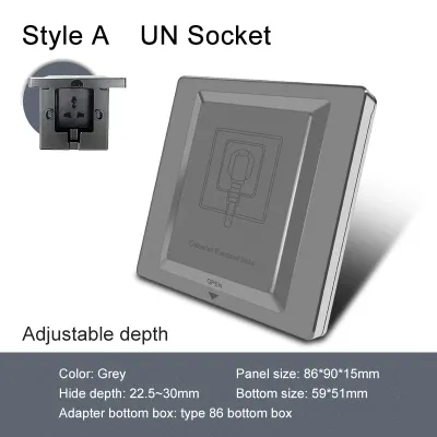 【BUY 1 TAKE 1】Outlet Protector Cover Socket Safety Cover Waterproof Socket Cover 118 Type Transparent Waterproof Box Cover Outdoor Dustproof Cover Bathroom Socket Waterproof Protective Cover