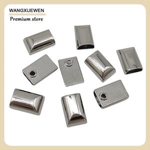 [COD] 10Pcs Metal Zipper Stopper Zipper Tail Clip Stop Tail Plug Head With Screw Diy Sewing Leather Hardware Craft