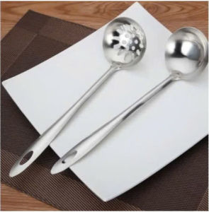 Môi múc canh inox  Bộ Muôi Lẩu Inox Siêu Rẻ