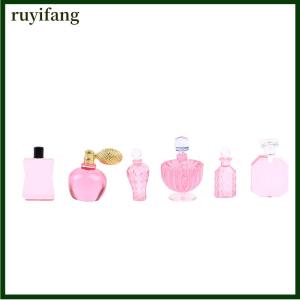 ruyifang 1ชุด1:12 dollhouse Miniature น้ำหอมรุ่นตุ๊กตาบ้านห้องนอนของเล่นอาบน้ำ