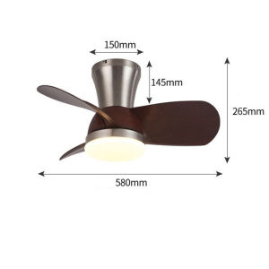 Walnut Retro Ceiling Fan With Light 3 Reversible Blades 6 Speeds Japanese Chandelier Ceiling Light With Fan And Remote For Living Room Bedroom Dining Room Kitchen