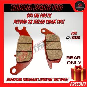 BRAKE PAD DISC YAMAHA Y15 REAR TAIKOM