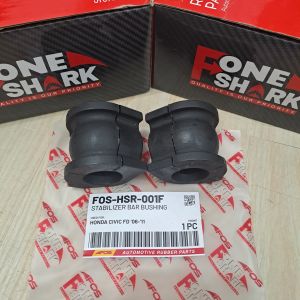 Karet Stabil / Karet Stabilizer / Anti Roll Bar Bushing Depan Civic FD TH 2006 - 2011 Merk F-One Shark FOS Original