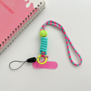 KISSCASE Sports Colored Phone Neck Lanyard Universal Mobile Phone Case Strap Personalized MenS And WomenS Diagonal New Phone Rope