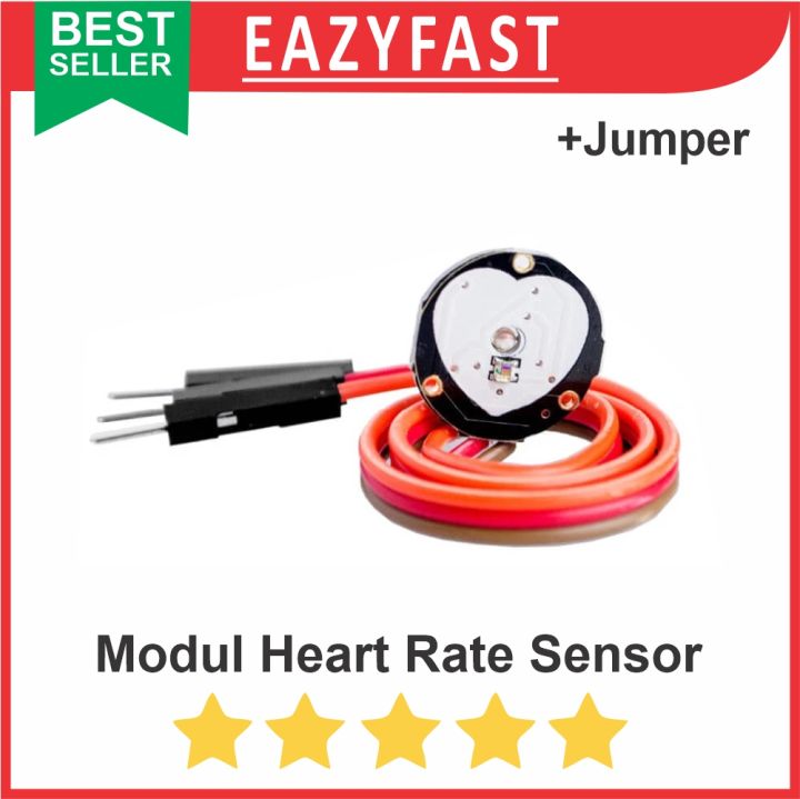 Sensor Detak Jantung Pulse Heart Rate Arduino PPG