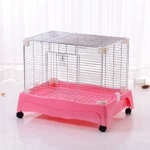 กรงกระต่าย กรงสำหรับสัตว์เลี้ยง กรงเหล็ก กระต่าย สุนัข แมว หนูตะเภา Dulex Rabbit Cage