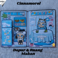 Paper Doll Avatar World Cinnamorol Terbaru Mainan Edukasi Premium Busy Quite Book Buku Aktivitas Anak Kumplit Bahan Kertas Art 260gr Tebal Tidak Mudah Rusak Warna Biru Muda Cerah. 