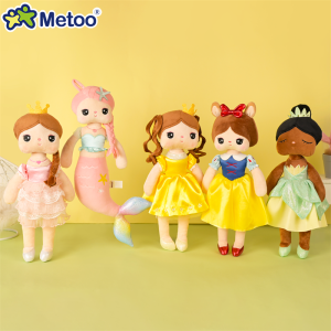 Metoo Customize Angela Plushie DollMermaid Fairy Tale Snow PrincessKawaii Cartoon Soft Stuffed Toys Kids and Baby Gifts2026