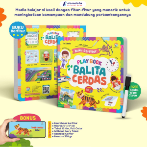 Buku Anak Playbook Balita Cerdas Berfitur Stimulasi Activity Book Motorik Worksheet Pintar Anak 0 6 Bulan Ziyadbooks