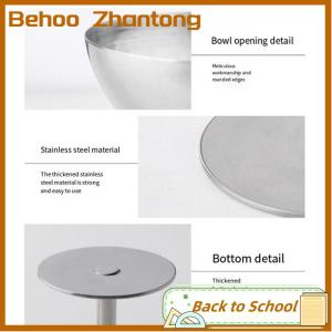 Behoo 2023 New Stainless Steel Goblet Cup Ice Cream Dessert Salad Bowl Fruit Plate Snack Dish KTV Bar Supplies