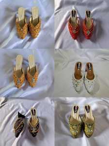 Selop Wanita Payet Mutiara